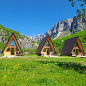 Wooden cottages Konak